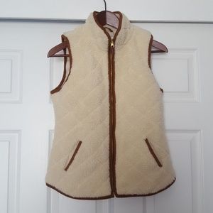 Ivory Colored Soft Vest